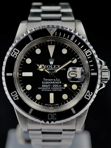 rolex submariner tiffany.